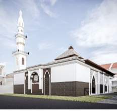 Masjid Asysyamsiyah - Desain Modern Islamic Architecture